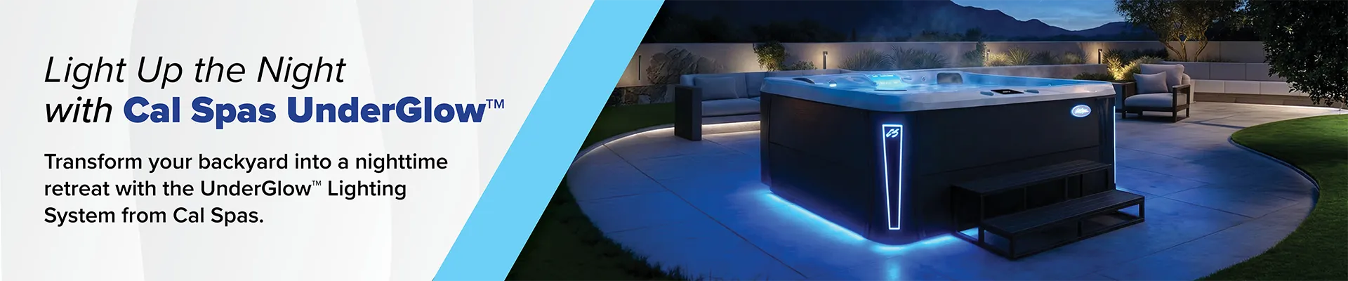 Calspas hot tub being used in a family setting - Chino Hills